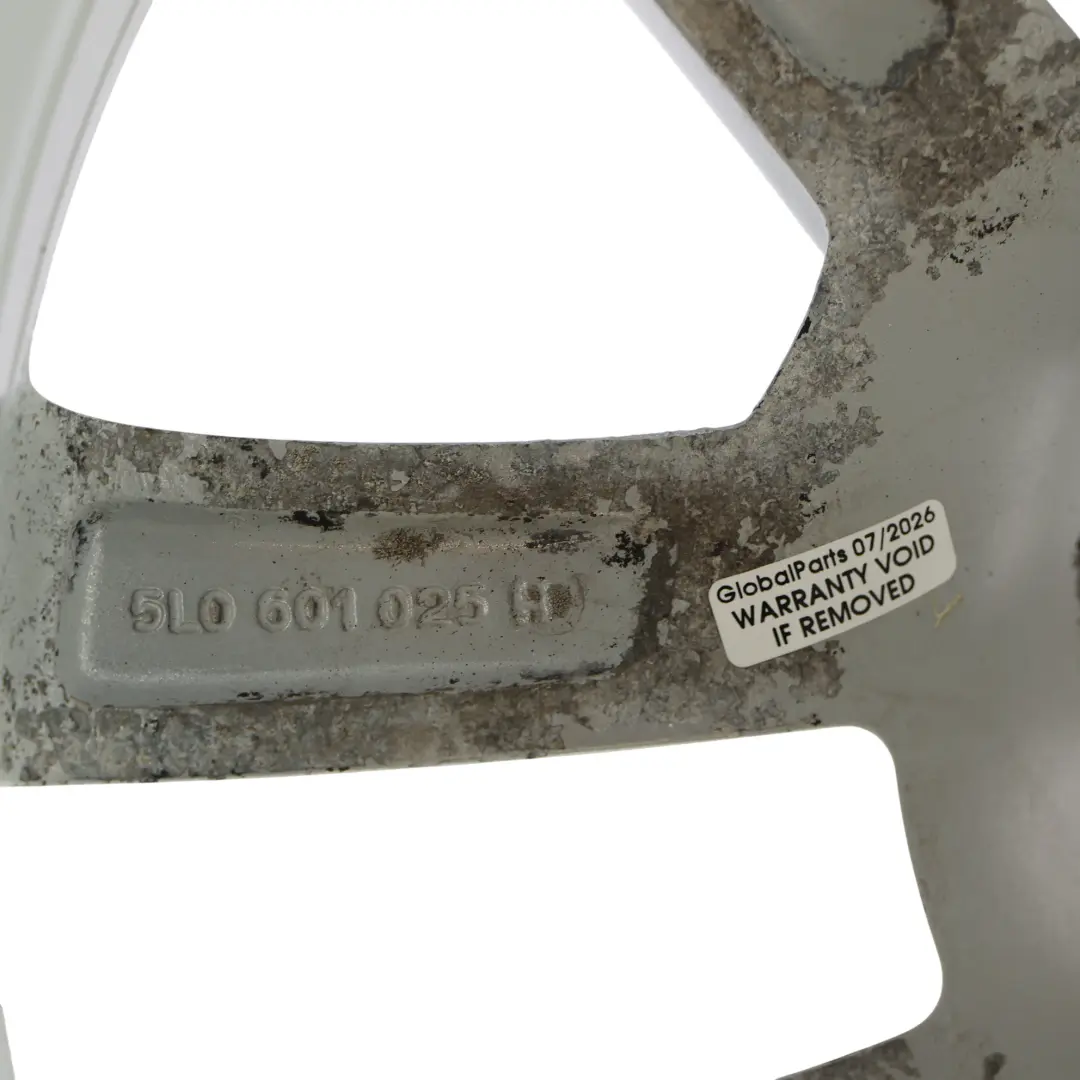 Skoda Yeti 5L Alloy Wheel Rim 17" 7J ET:45 Silver Metallic - SKU 5L0601025H-1 - Part number 5L0601025H
