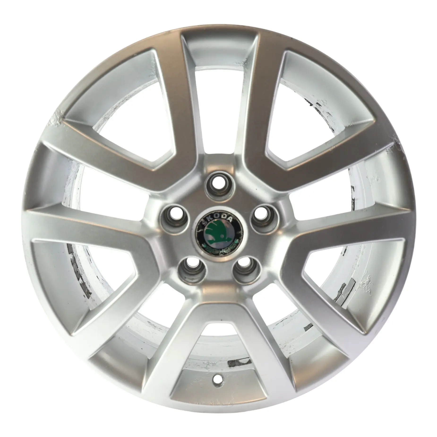 Skoda Yeti 5L Alloy Wheel Rim Silver Metallic 17" 7J ET:45 5L0601025H