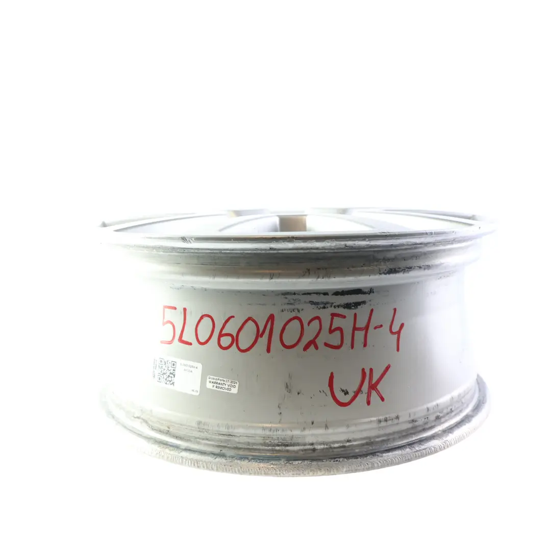 Skoda Yeti 5L Alloy Wheel Rim Silver Metallic 17" 7J ET:45 - SKU 5L0601025H-4 - Part number 5L0601025H