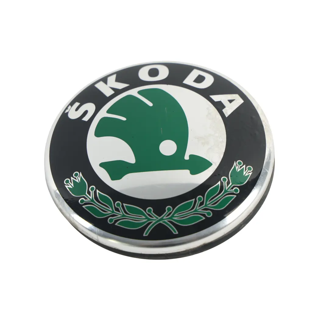 Emblem Rear Boot Trunk Lid Logo Badge to Skoda Yeti 5L Tailgate with Part number 5L0853621 Skoda Yeti 5L Tailgate Emblem Rear Boot Trunk Lid Logo Badge - SKU 5L0853621 - Part number 5L0853621