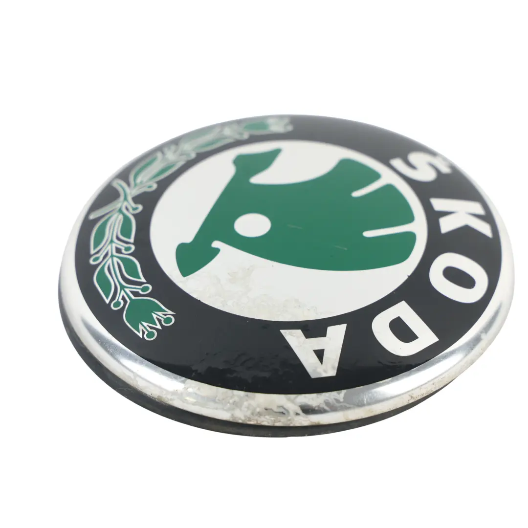 Emblem Rear Boot Trunk Lid Logo Badge to Skoda Yeti 5L Tailgate with Part number 5L0853621 Skoda Yeti 5L Tailgate Emblem Rear Boot Trunk Lid Logo Badge - SKU 5L0853621 - Part number 5L0853621