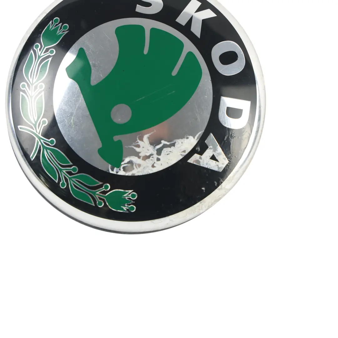 Skoda Yeti 5L Tailgate Emblem Rear Boot Trunk Lid Logo Badge - SKU 5L0853621 - Part number 5L0853621