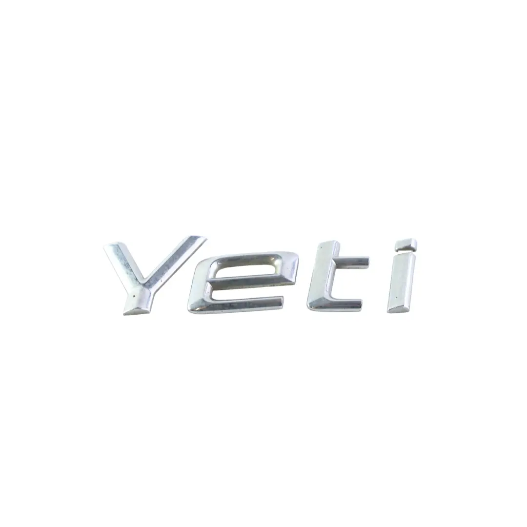 Inscription Emblème Hayon Arrière pour Skoda Yeti 5L Badge à propos du numéro de pièce 5L0853687 Skoda Yeti 5L Badge Inscription Emblème Hayon Arrière - SKU 5L0853687 - Numéro de pièce 5L0853687