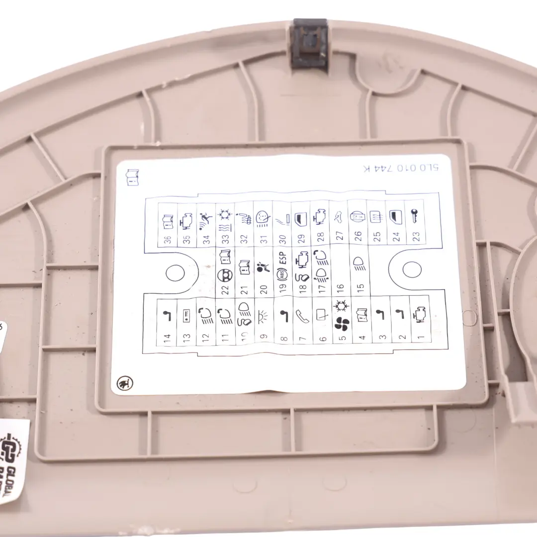 Skoda Yeti Dashboard End Trim Cover Cap Panel Right O/S Sand Beige - SKU 5L0857504 - Part number 5L0857504