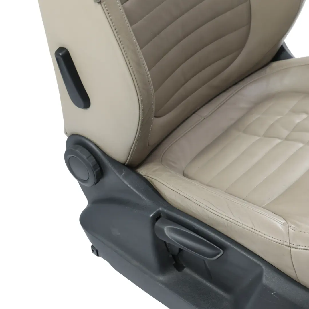 Skoda Yeti 5L Sedile Anteriore Riscaldato Interno Sinistro Pelle Beige - SKU 5L6881021H - Numero di parte 5L6881021H