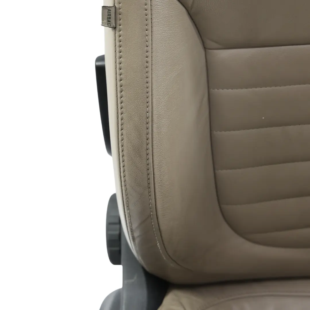 Front Seat Heated Interior Left N/S Leather Gobi Beige to Skoda Yeti 5L with Part number 5L6881021H Skoda Yeti 5L Front Seat Heated Interior Left N/S Leather Gobi Beige - SKU 5L6881021H - Part number 5L6881021H