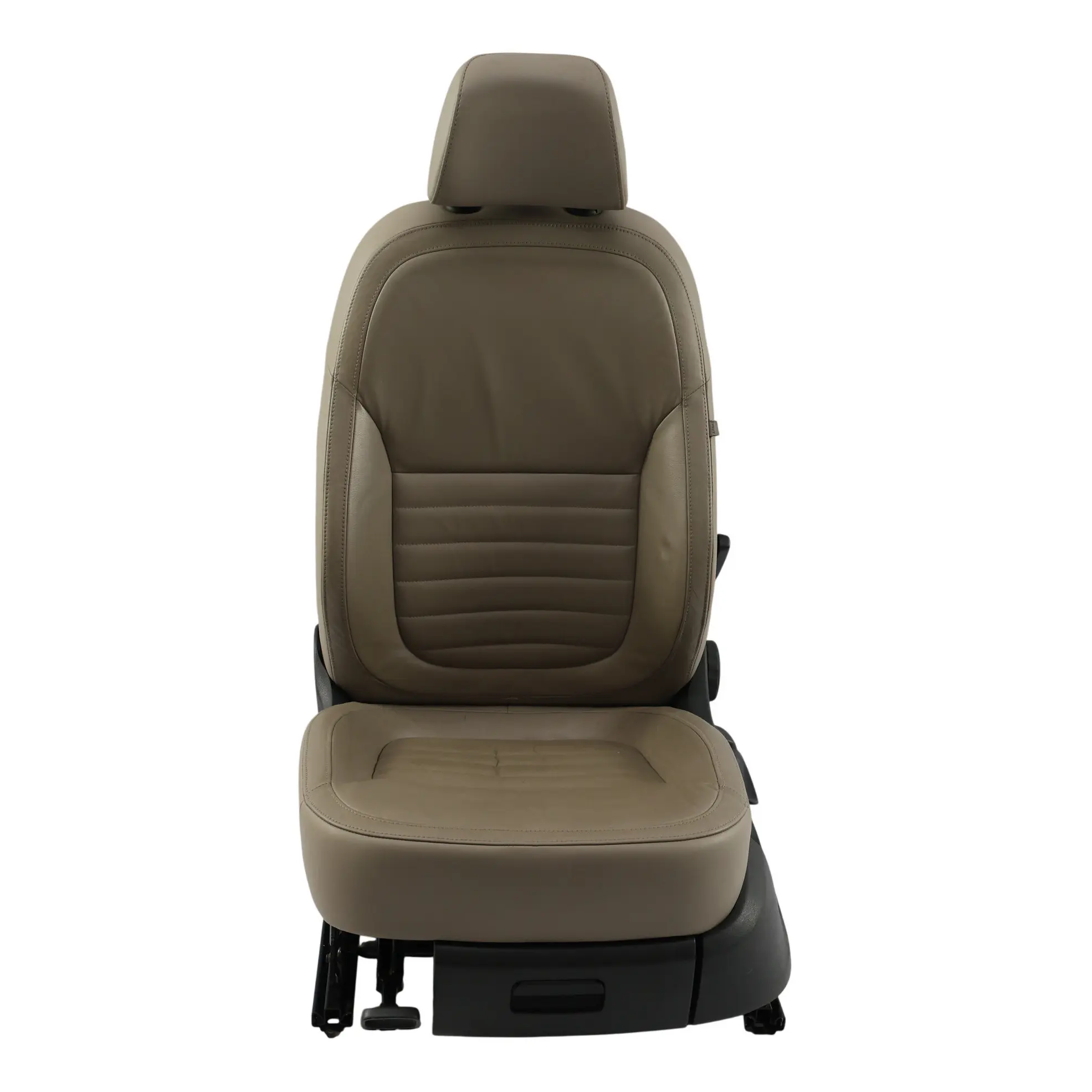 Skoda Yeti 5L Front Seat Alcantara Leather Gobi Beige Right O/S Heated