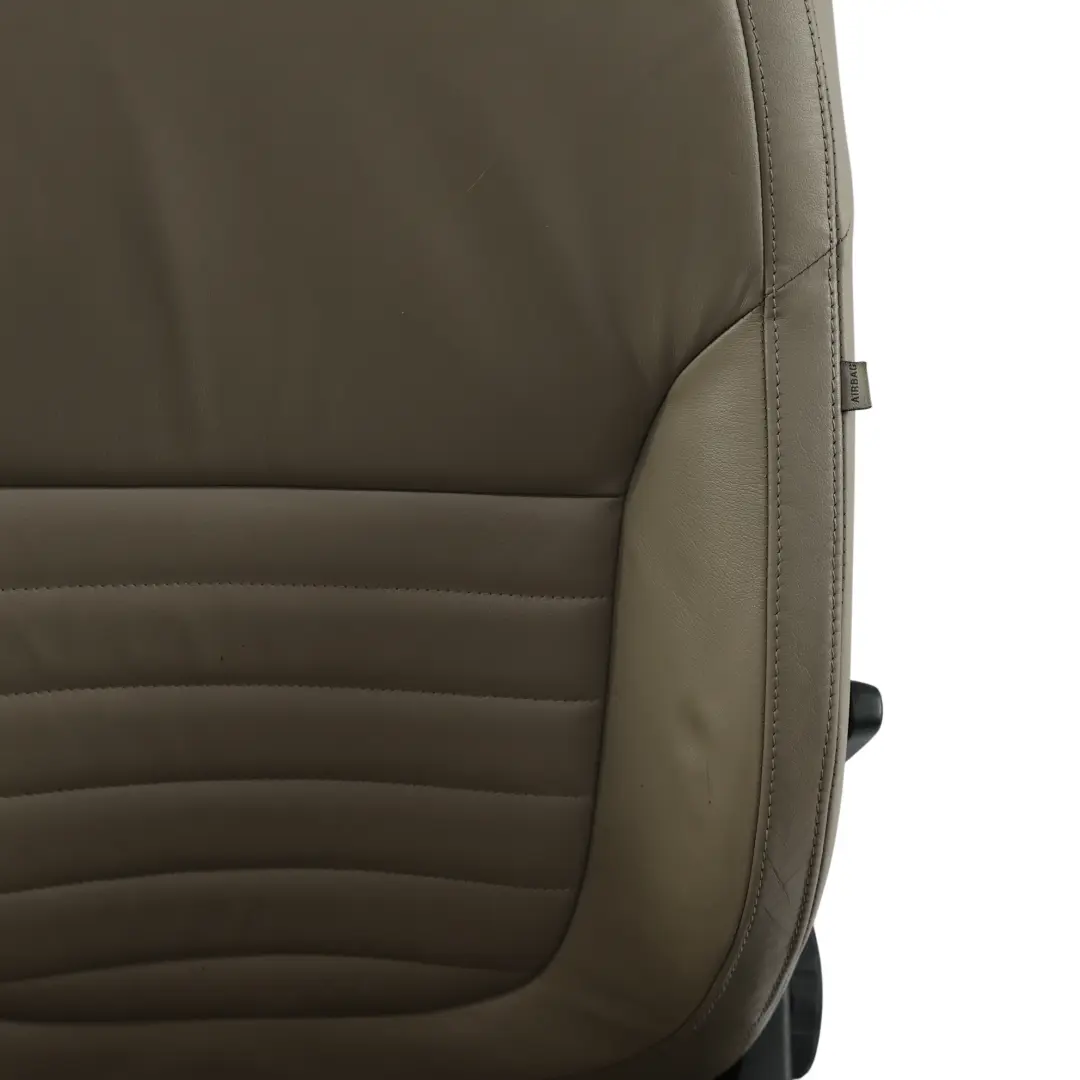 Skoda Yeti 5L Front Seat Alcantara Leather Gobi Beige Right O/S Heated - SKU 5L6881022H - Part number 5L6881022H