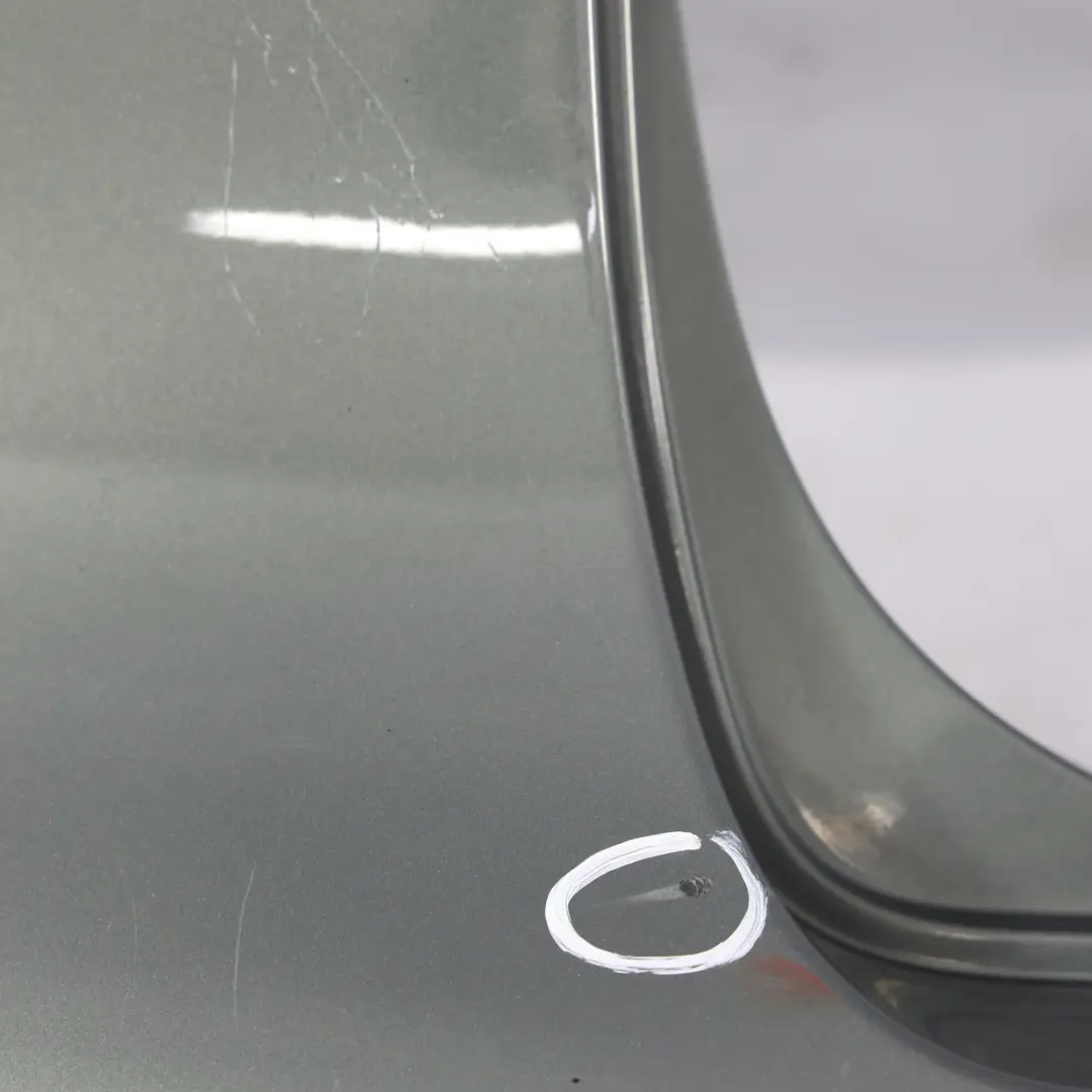 Bumper Cover Sage Green Metallic - A6Q to Volkswagen Golf Plus Rear with Part number 5M0807417 Volkswagen Golf Plus Rear Bumper Cover Sage Green Metallic - A6Q - SKU 5M0807417-SAGR - Part number 5M0807417