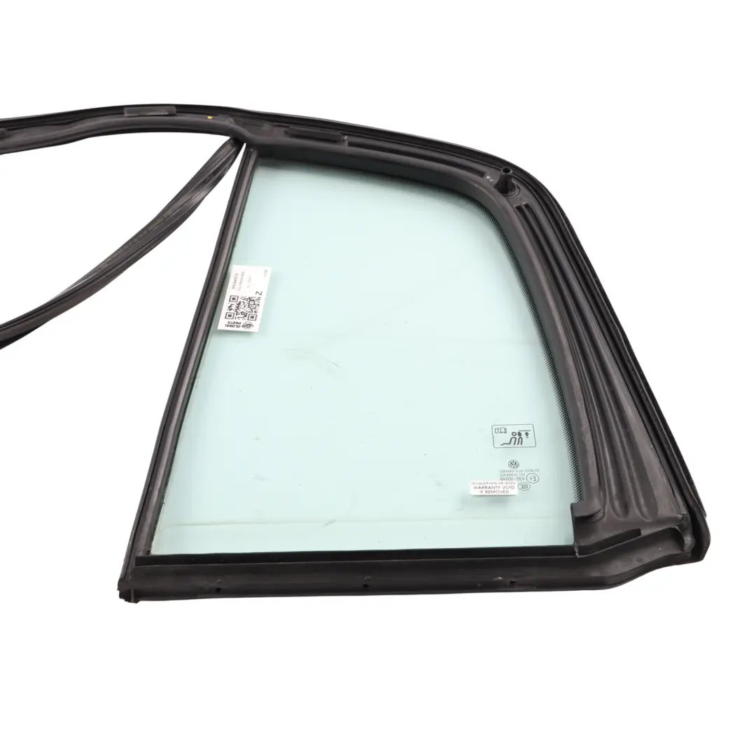 Volkswagen Golf Plus 5M Rear Door Quarter Window Seal Frame Right O/S - SKU 5M0845216 - Part number 5M0845216