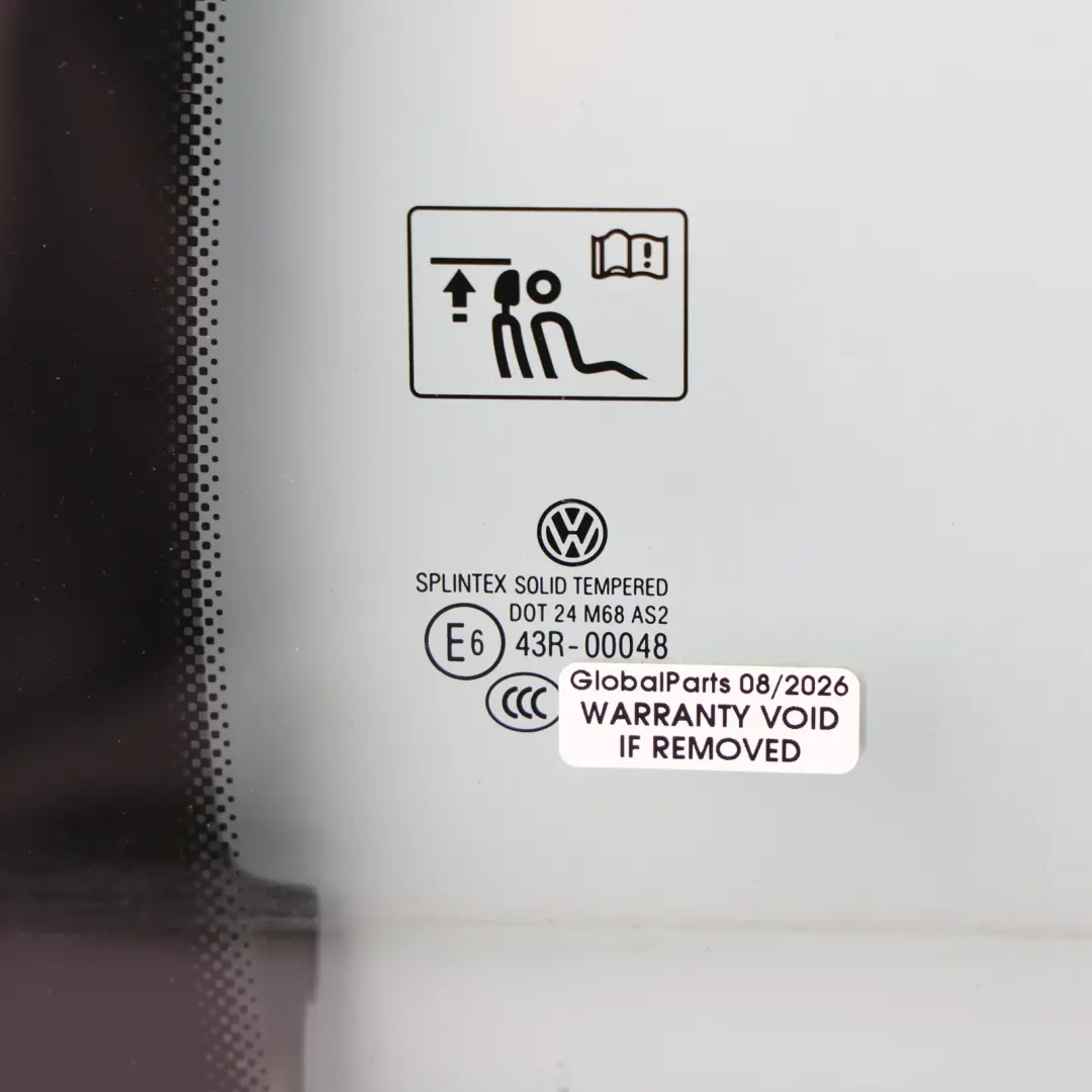 Volkswagen Golf Plus 5M Rear Door Quarter Window Seal Frame Right O/S - SKU 5M0845216 - Part number 5M0845216