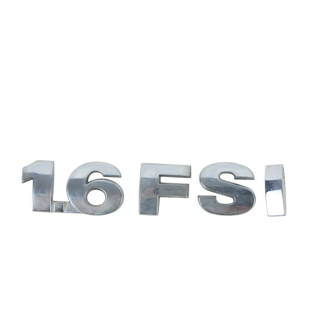 5M Emblem Inscription Badge 1.6 FSI Lettering to Volkswagen Golf Plus with Part number 5M0853675 Volkswagen Golf Plus 5M Emblem Inscription Badge 1.6 FSI Lettering - SKU 5M0853675 - Part number 5M0853675