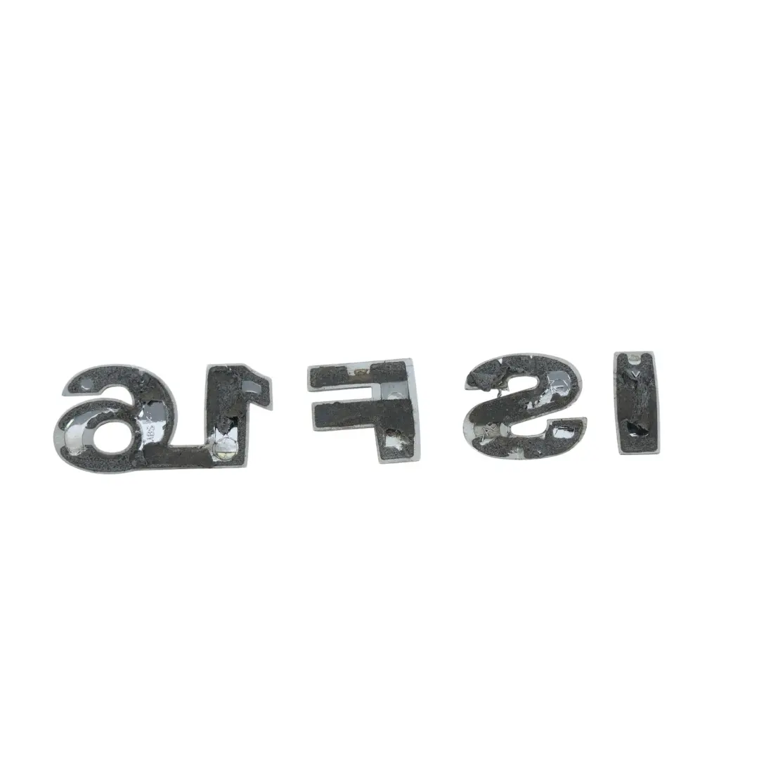 5M Emblem Inscription Badge 1.6 FSI Lettering to Volkswagen Golf Plus with Part number 5M0853675 Volkswagen Golf Plus 5M Emblem Inscription Badge 1.6 FSI Lettering - SKU 5M0853675 - Part number 5M0853675