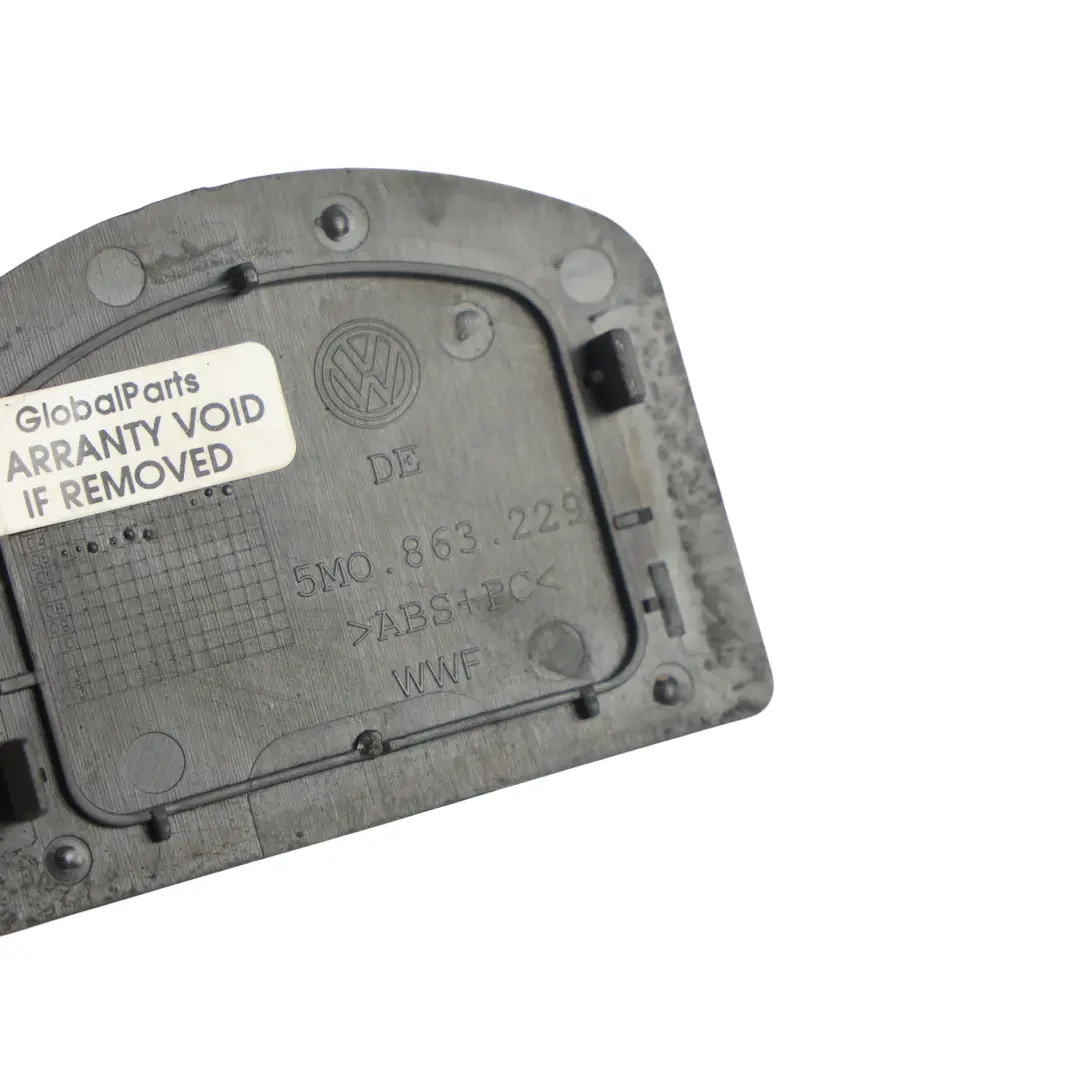 Volkswagen Golf Plus 5M Garniture Couvercle Panneau Hayon Anthracite - SKU 5M0863229 - Numéro de pièce 5M0863229