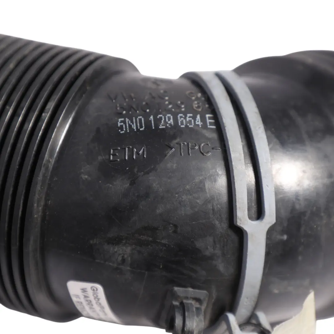 7N Air Intake Pipe Hose Line Tube 5N0129654B to Volkswagen Sharan with Part number 5N0129654D Volkswagen Sharan 7N Air Intake Pipe Hose Line Tube 5N0129654B - SKU 5N0129654D - Part number 5N0129654D