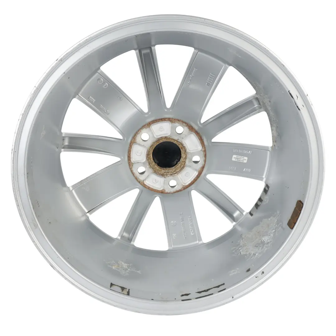 Volkswagen Tiguan 5N Llanta Aleación Plata 18" ET:43 7J Spoke New York - SKU 5N0601025AF-1 - Número de pieza 5N0601025AF