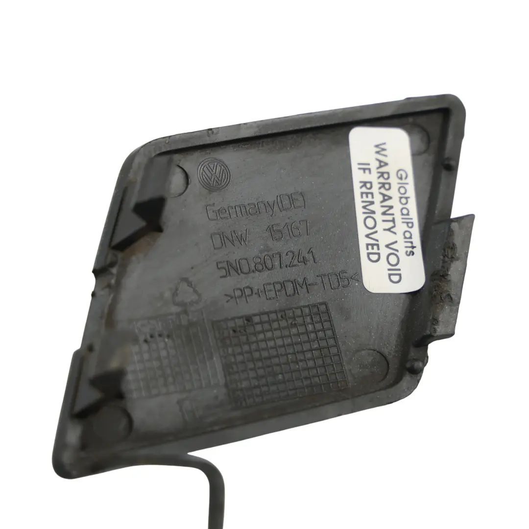 Stoßstange Vorne Abschleppöse Kappe Schwarz C9X für Volkswagen Tiguan 5N mit Teilenummer 5N0807241 Volkswagen Tiguan 5N Stoßstange Vorne Abschleppöse Kappe Schwarz C9X - SKU 5N0807241-DBL - Teilenummer 5N0807241