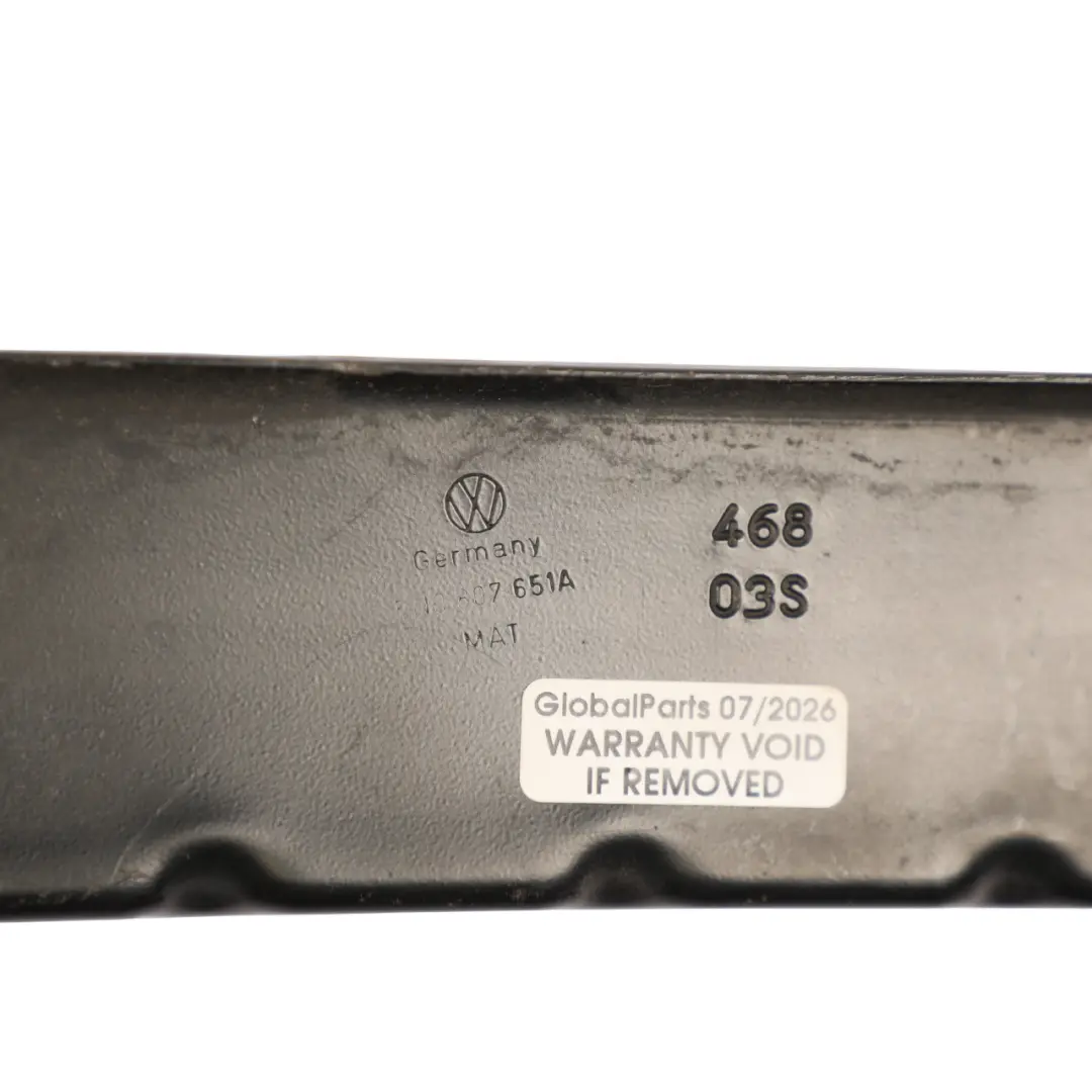 Mk1 Front Bumper Carrier Reinforcement Crash Bar to Volkswagen Tiguan with Part number 5N0807651A Volkswagen Tiguan Mk1 Front Bumper Carrier Reinforcement Crash Bar - SKU 5N0807651A - Part number 5N0807651A