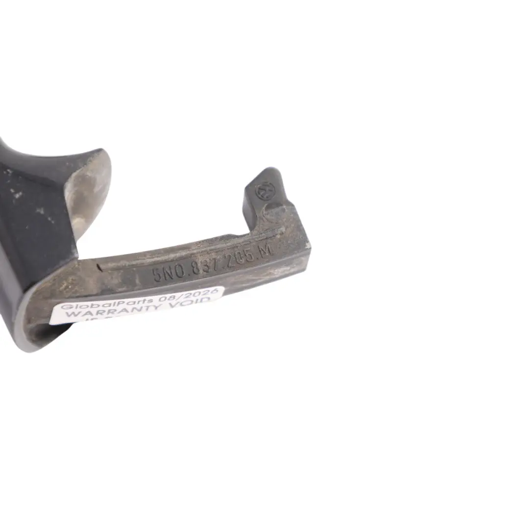 Skoda Fabia 5J Grab Door Handle Outer Front Black Magic - F9R - SKU 5N0837205M-BMA - Part number 5N0837205M