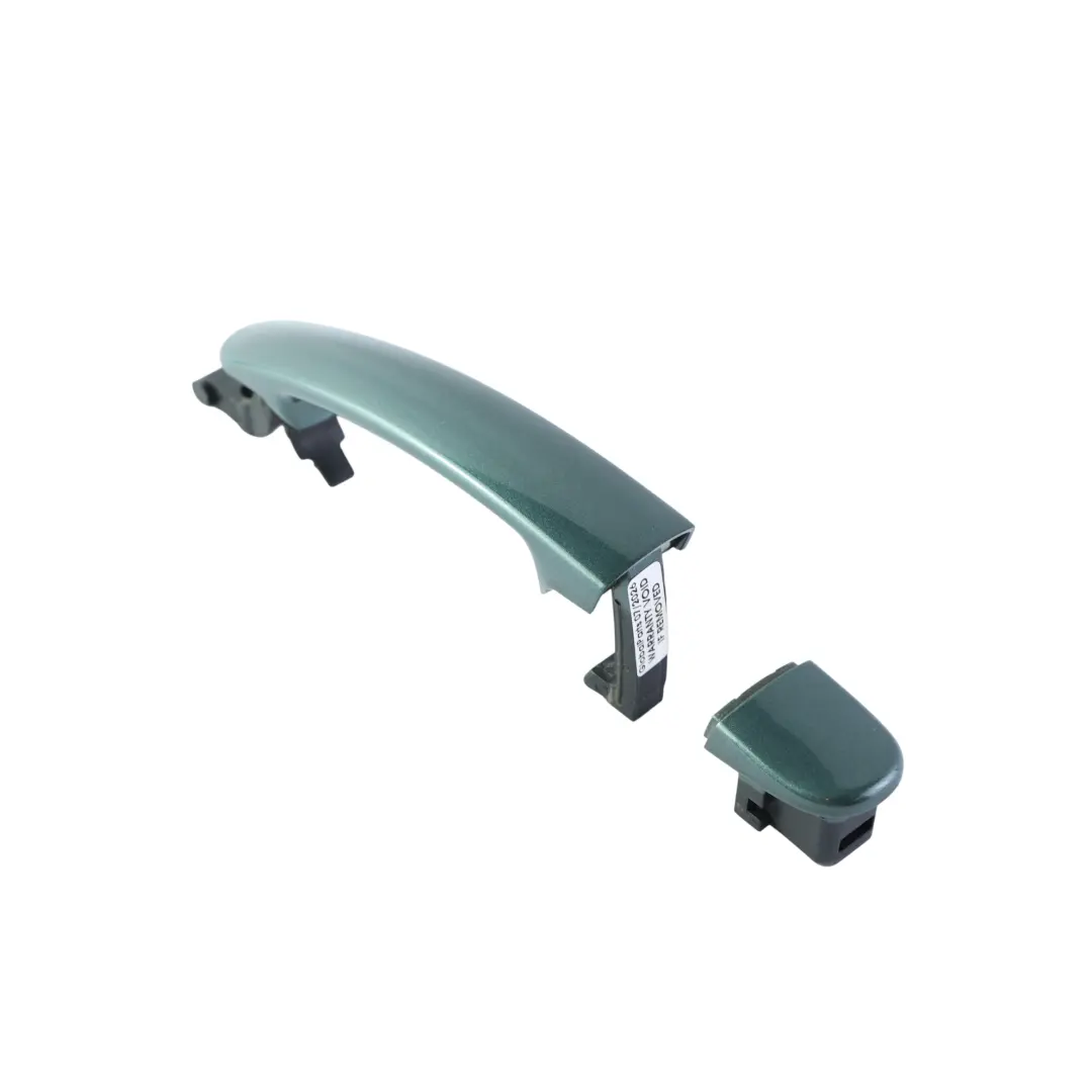 Skoda Yeti 5L Front Rear Door Handle Left Right N/O/S Malachite Green - F6Q - SKU 5N0837205M-MALG - Part number 5N0837205M