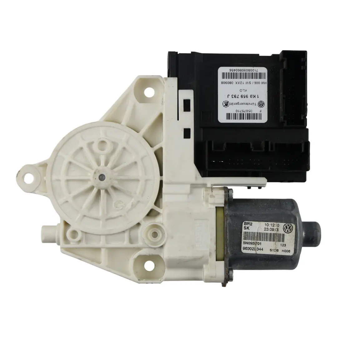 Window Lifter Motor Front Driver's Side to Volkswagen Tiguan 5N with Part number 5N0959701 Volkswagen Tiguan 5N Window Lifter Motor Front Driver's Side - SKU RHD-5N0959701 - Part number 5N0959701