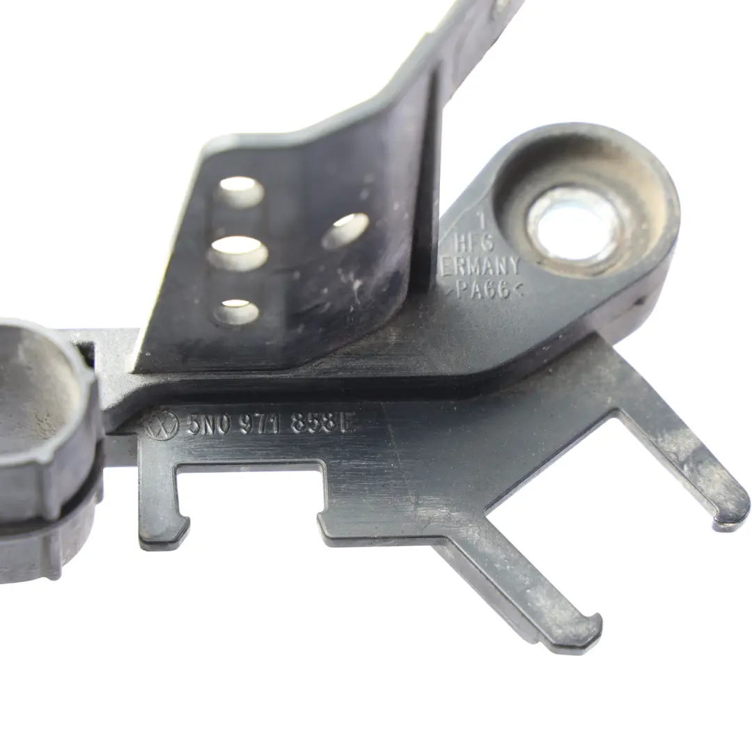 VW Volkswagen Tiguan 5N Starter Retaining Plate Bracket Mount Support - SKU 5N0971858E - Part number 5N0971858E