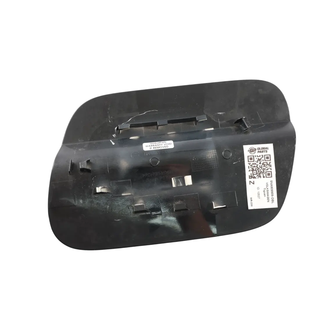 Filler Flap Cover Lid Deep Black Pearl - C9X to Volkswagen Tiguan 5N Fuel with Part number 5NA809909 Volkswagen Tiguan 5N Fuel Filler Flap Cover Lid Deep Black Pearl - C9X - SKU 5NA809909-DBL - Part number 5NA809909