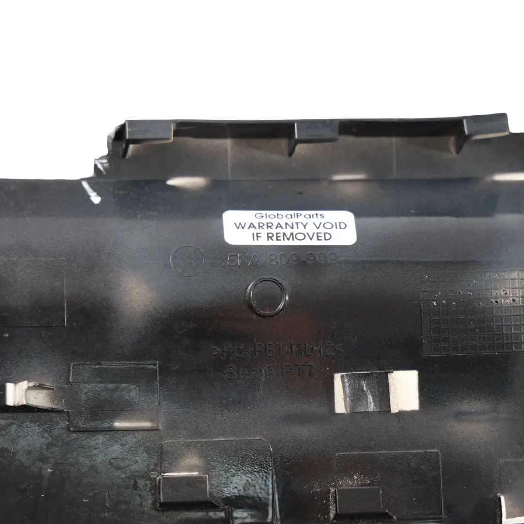 Volkswagen Tiguan 5N Fuel Filler Flap Cover Lid Deep Black Pearl - C9X - SKU 5NA809909-DBL - Part number 5NA809909