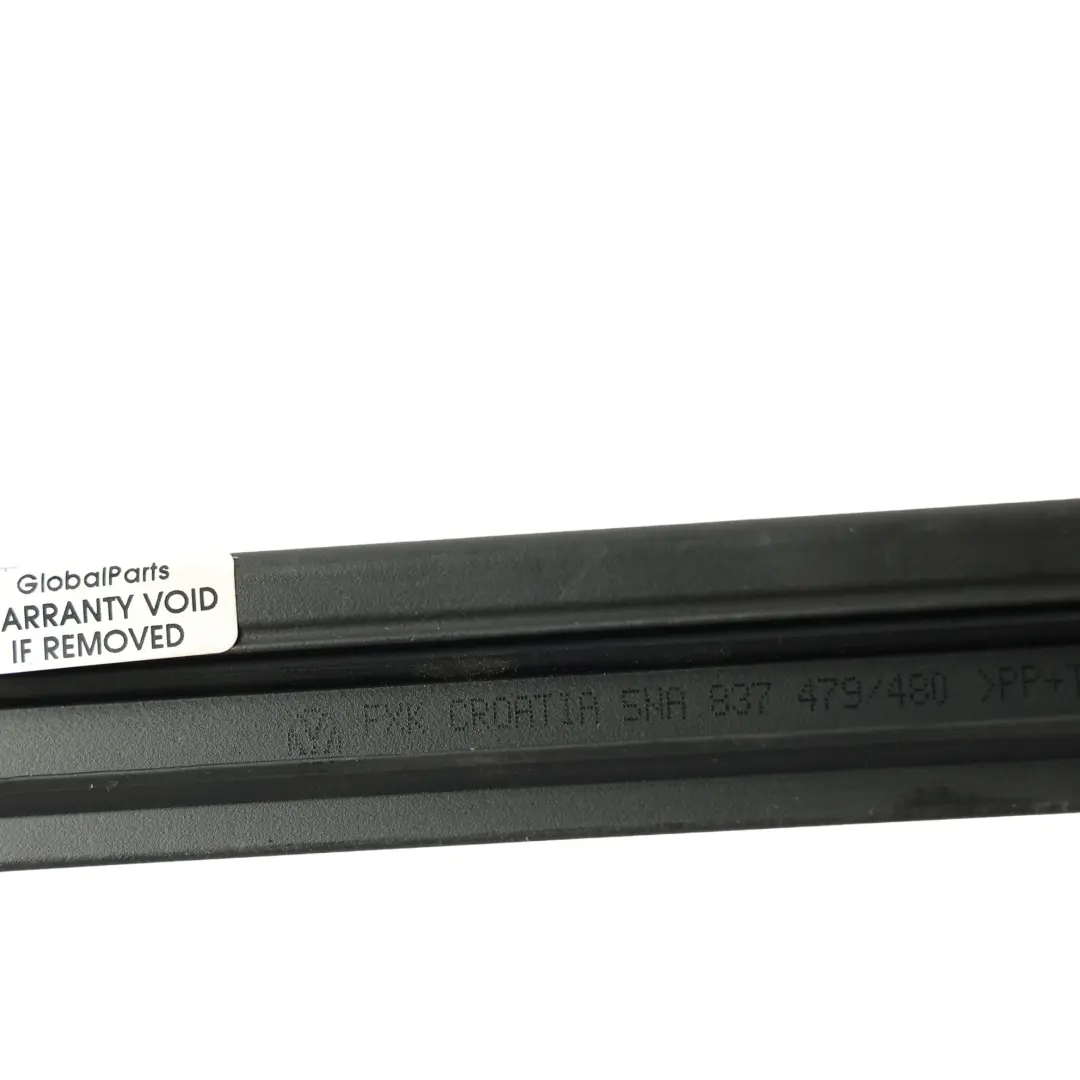 Mk2 Front Door Window Seal Strip Inner Left N/S to Volkswagen Tiguan with Part number 5NA837479 Volkswagen Tiguan Mk2 Front Door Window Seal Strip Inner Left N/S - SKU 5NA837479 - Part number 5NA837479