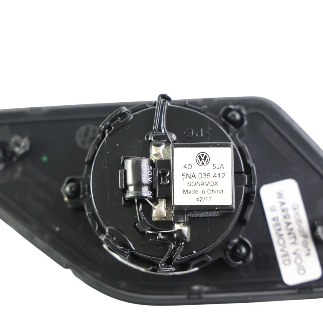 Altavoz Agudos Trasero Izquierdo para Volkswagen Tiguan AD1 con número de pieza 5NA868159C Volkswagen Tiguan AD1 Altavoz Agudos Trasero Izquierdo - SKU 5NA868159C - Número de pieza 5NA868159C