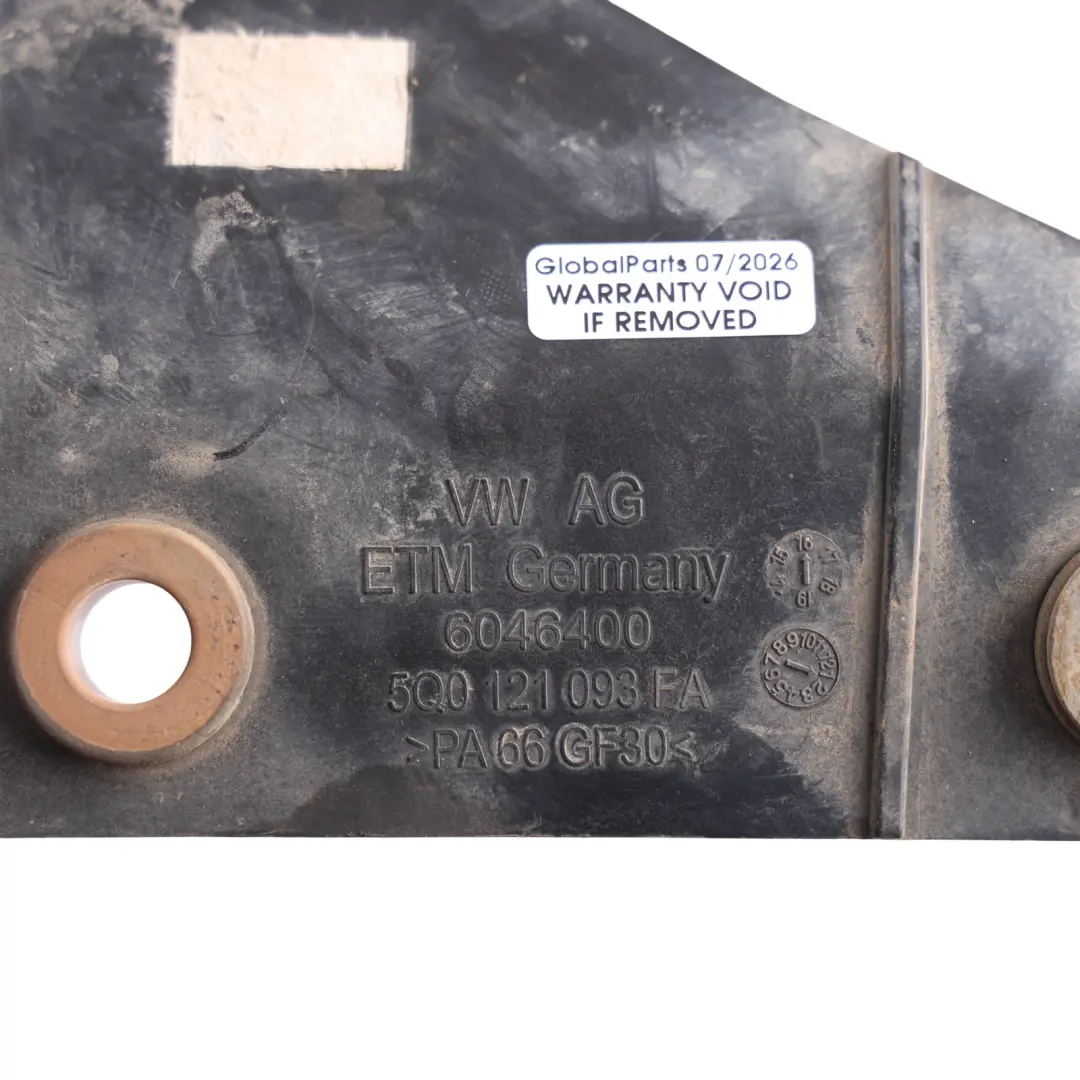 Volkswagen Golf Mk7 Front Panel Radiator Mount Bracket Right O/S - SKU 5Q0121093FA - Part number 5Q0121093FA