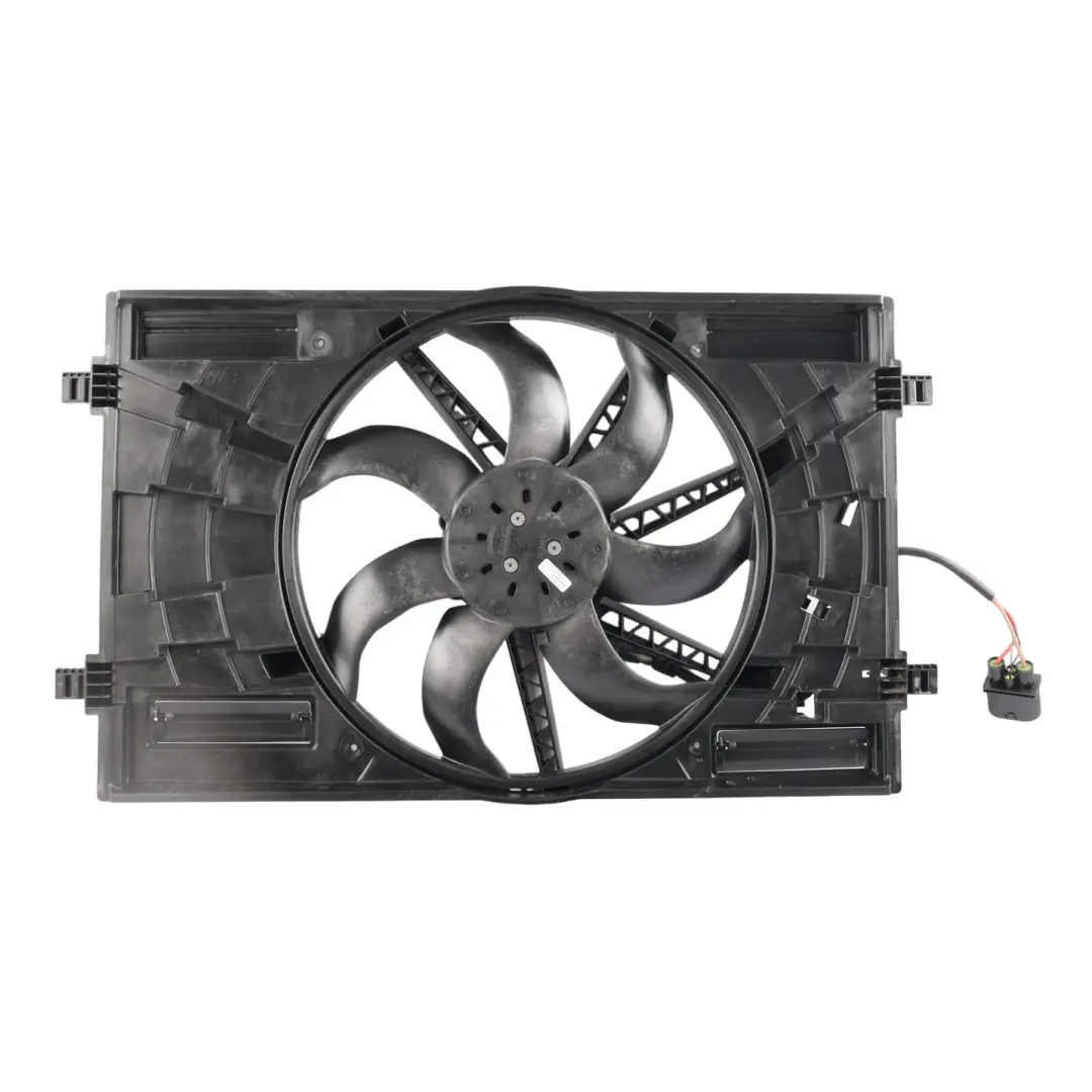 Coolant Fan Shroud Assembly Radiator Cooler to Audi A3 8V Engine with Part number 5Q0121203CN Audi A3 8V Engine Coolant Fan Shroud Assembly Radiator Cooler - SKU 5Q0121203CN-1 - Part number 5Q0121203CN