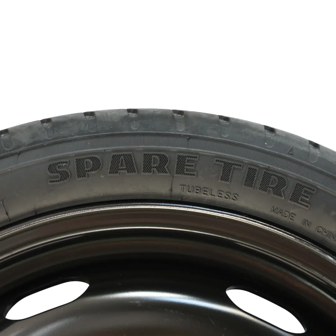 Notrad Stahl R18 Maxxis 3.5J ET: 25.5 für Volkswagen Golf Mk7 mit Teilenummer 5Q0601027BT Volkswagen Golf Mk7 Notrad Stahl R18 Maxxis 3.5J ET: 25.5 - SKU 5Q0601027BT-1 - Teilenummer 5Q0601027BT