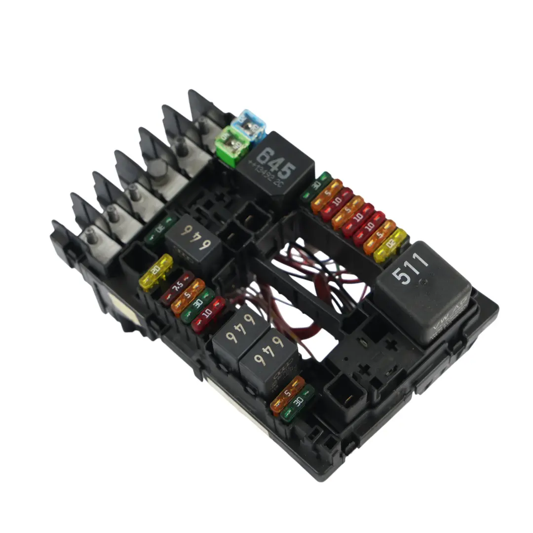 Skoda Octavia 5E Engine Compartment Fuse Box Relay Control Unit - SKU 5Q0937125B-1 - Part number 5Q0937125B