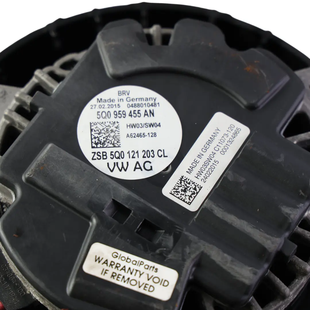 MK2 2.0 TDI Motor Ventilador Radiador para Seat Skoda Octavia con número de pieza 5Q0959455AN Seat Skoda Octavia MK2 2.0 TDI Motor Ventilador Radiador - SKU 5Q0959455AN-1 - Número de pieza 5Q0959455AN