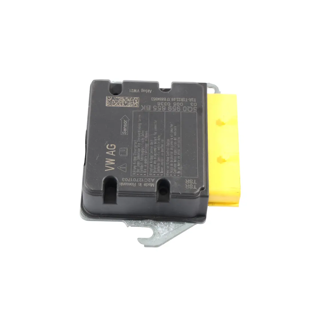 Moduł Sterownik Airbag ECU do Volkswagen Golf Mk7 o numerze 5Q0959655BK Volkswagen Golf Mk7 Moduł Sterownik Airbag ECU - SKU 5Q0959655BK - Numer Części 5Q0959655BK