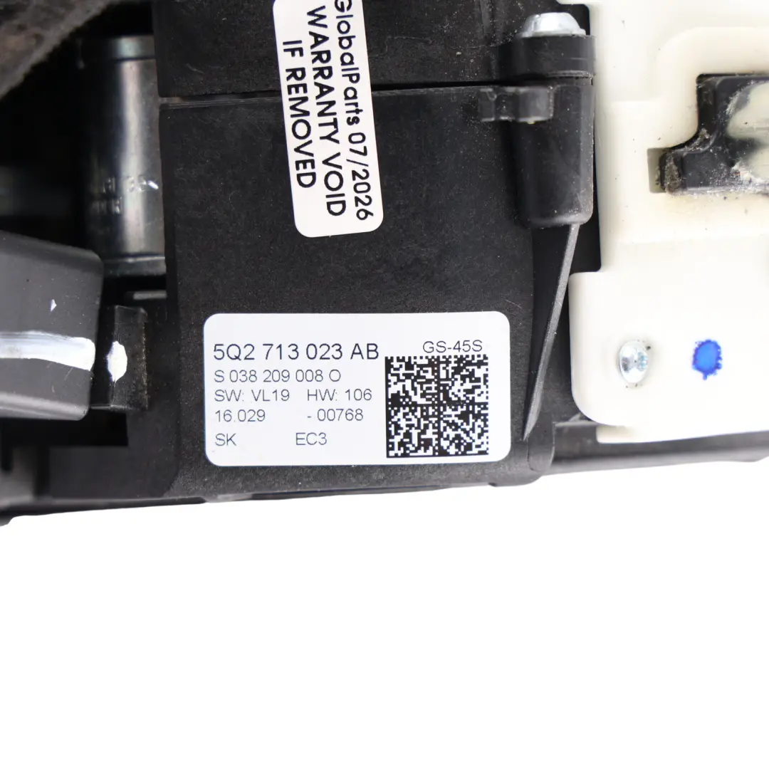 Selector Mechanism to Volkswagen Golf Mk7 Automatic Gear Shifter with Part number 5Q2713023AB Volkswagen Golf Mk7 Automatic Gear Shifter Selector Mechanism - SKU 5Q2713023AB - Part number 5Q2713023AB