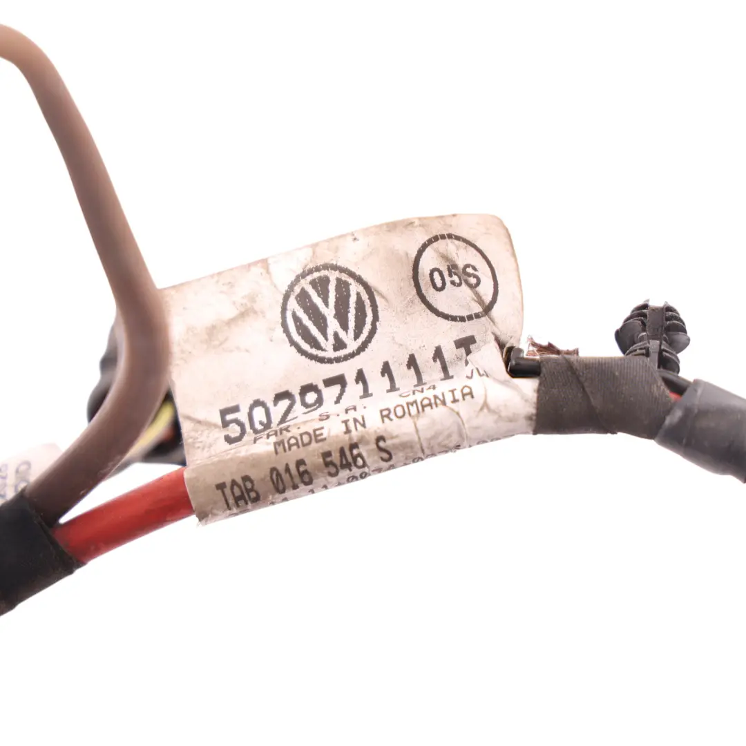 Seat Leon Mk3 5F Power Steering Rack Wiring Harness Loom Cable - SKU RHD-5Q2971111T - Part number 5Q2971111T