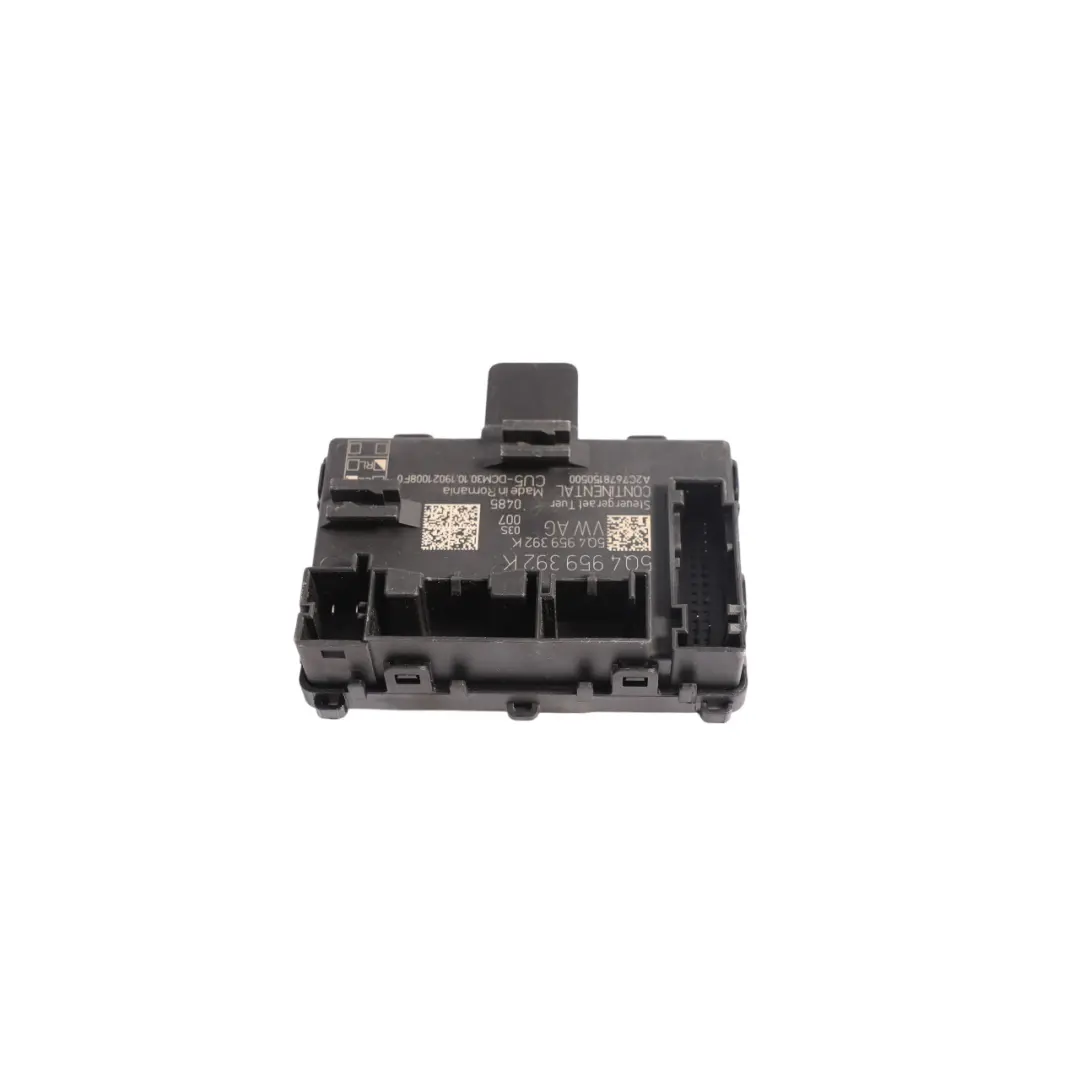 Door Control Module ECU Front Passenger Side to VW Volkswagen Crafter TR with Part number 5Q4959392K VW Volkswagen Crafter TR Door Control Module ECU Front Passenger Side - SKU 5Q4959392K - Part number 5Q4959392K