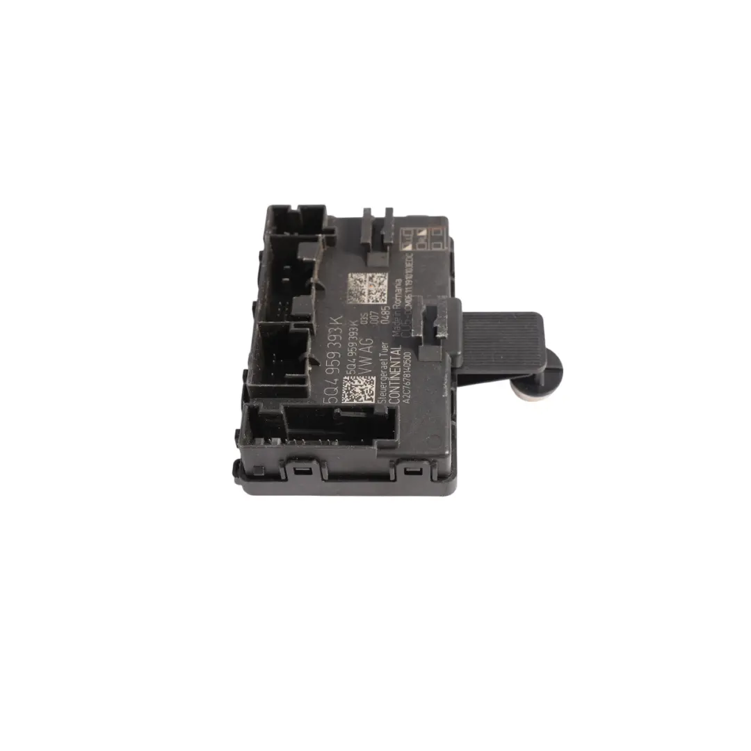 Front Door Control Module Unit Driver's Side to Volkswagen Crafter TR with Part number 5Q4959393K Volkswagen Crafter TR Front Door Control Module Unit Driver's Side - SKU 5Q4959393K - Part number 5Q4959393K