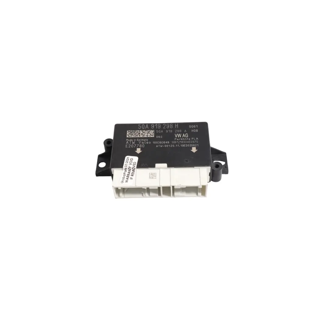 Seat Ateca Audi A3 8V VW Golf Mk7 Parking Distance Control Module ECU - SKU 5QA919298H - Part number 5QA919298H
