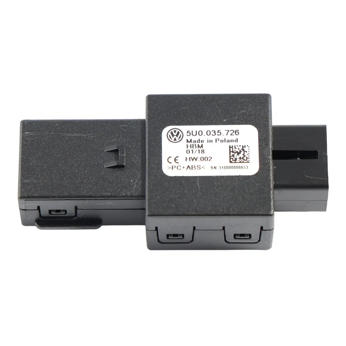 Volkswagen Tiguan MK2 Mittelkonsole Hinten USB Buchse Anschluss 5U0035726