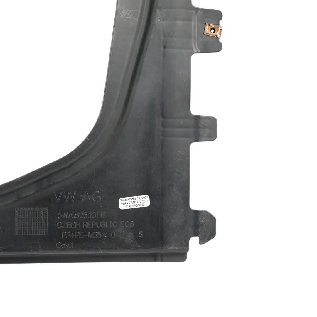 8Y Undertray Guard Panel Cover Left N/S to Audi S3 with Part number 5WA825101E Audi S3 8Y Undertray Guard Panel Cover Left N/S - SKU 5WA825101E - Part number 5WA825101E