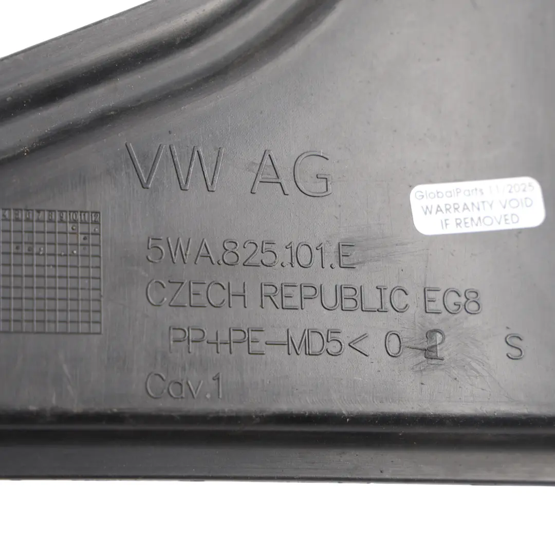 8Y Undertray Guard Panel Cover Left N/S to Audi S3 with Part number 5WA825101E Audi S3 8Y Undertray Guard Panel Cover Left N/S - SKU 5WA825101E - Part number 5WA825101E