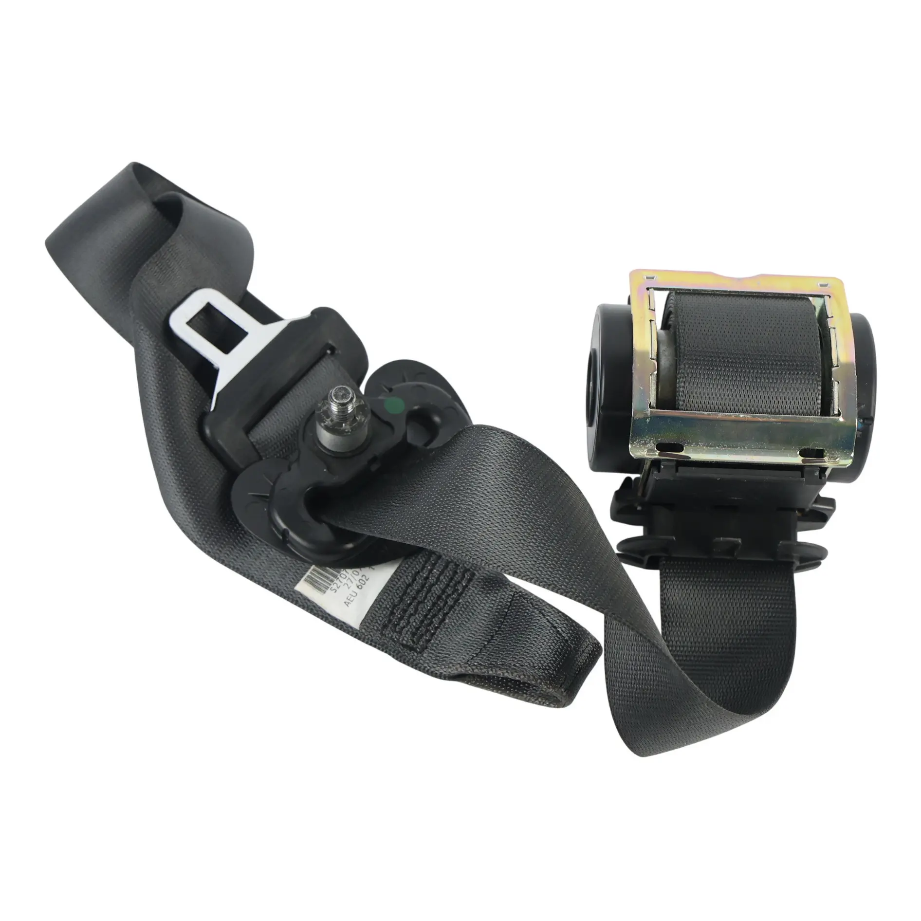 BMW E63 Ceinture de Sécurité Noir Avant Droit 6021445