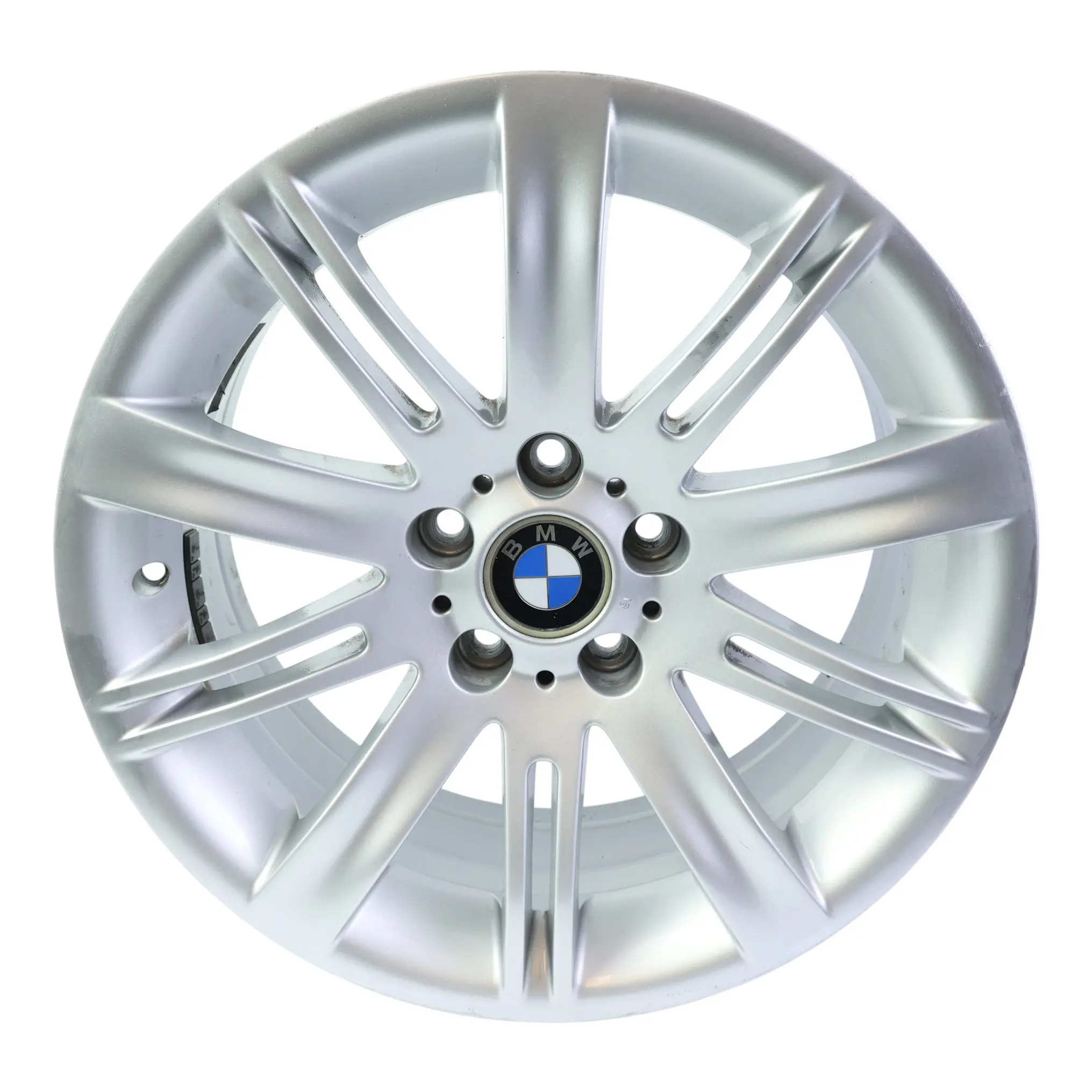 BMW E63 Alu Vorderrad Felge Silber 18" 8J ET:14 Style 120 6760625