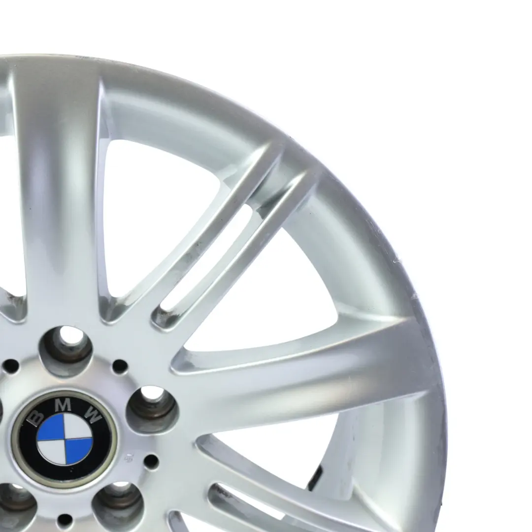 BMW E63 Alloy Front Wheel Rim Silver 18" 8J ET:14 Style 120 - SKU 6760625-1 - Part number 6760625