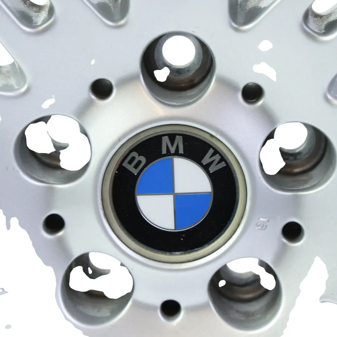 BMW E63 Alloy Front Wheel Rim Silver 18" 8J ET:14 Style 120 - SKU 6760625-1 - Part number 6760625