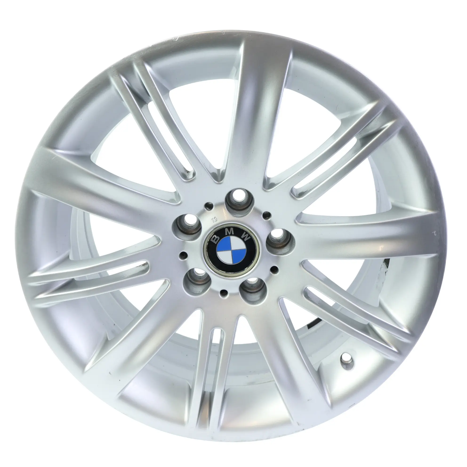 BMW E63 Alloy Wheel Rim Front Silver 18" 8J ET:14 Style 120 6760625