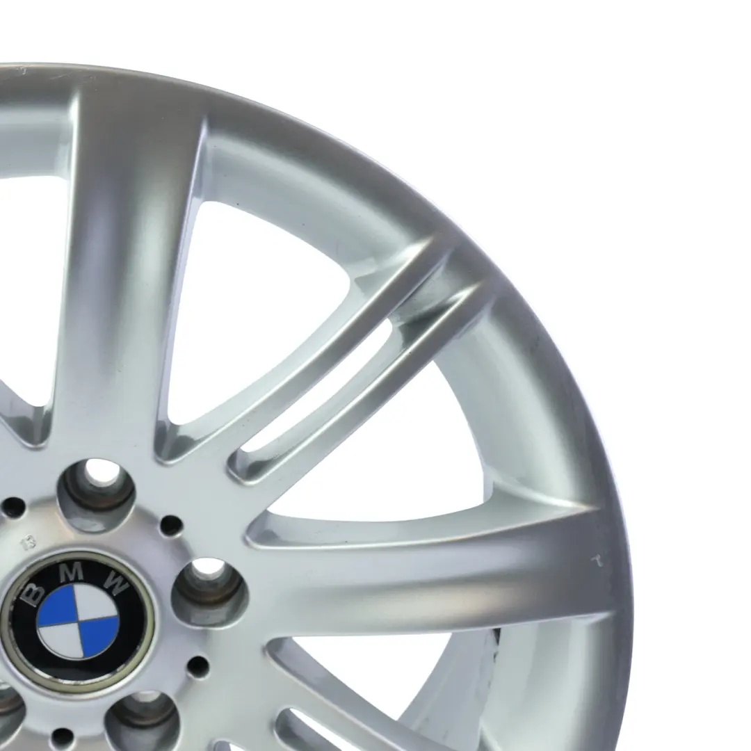 BMW E63 Przednia Felga Aluminiowa Srebrna 18" 8J ET:14 Styl 120 - SKU 6760625-2 - Numer Części 6760625